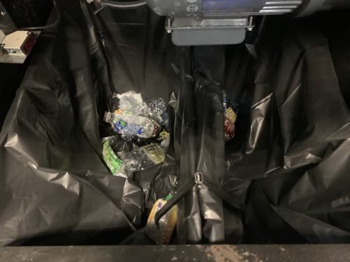 Recyclables in Reverse Vending Machines will be compressed for easier transportation.
 